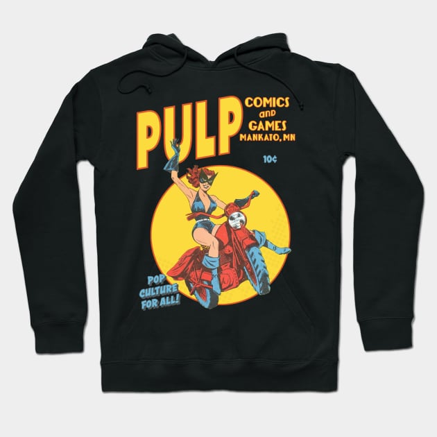 PULP Motorcycle Hoodie by PULP Comics and Games